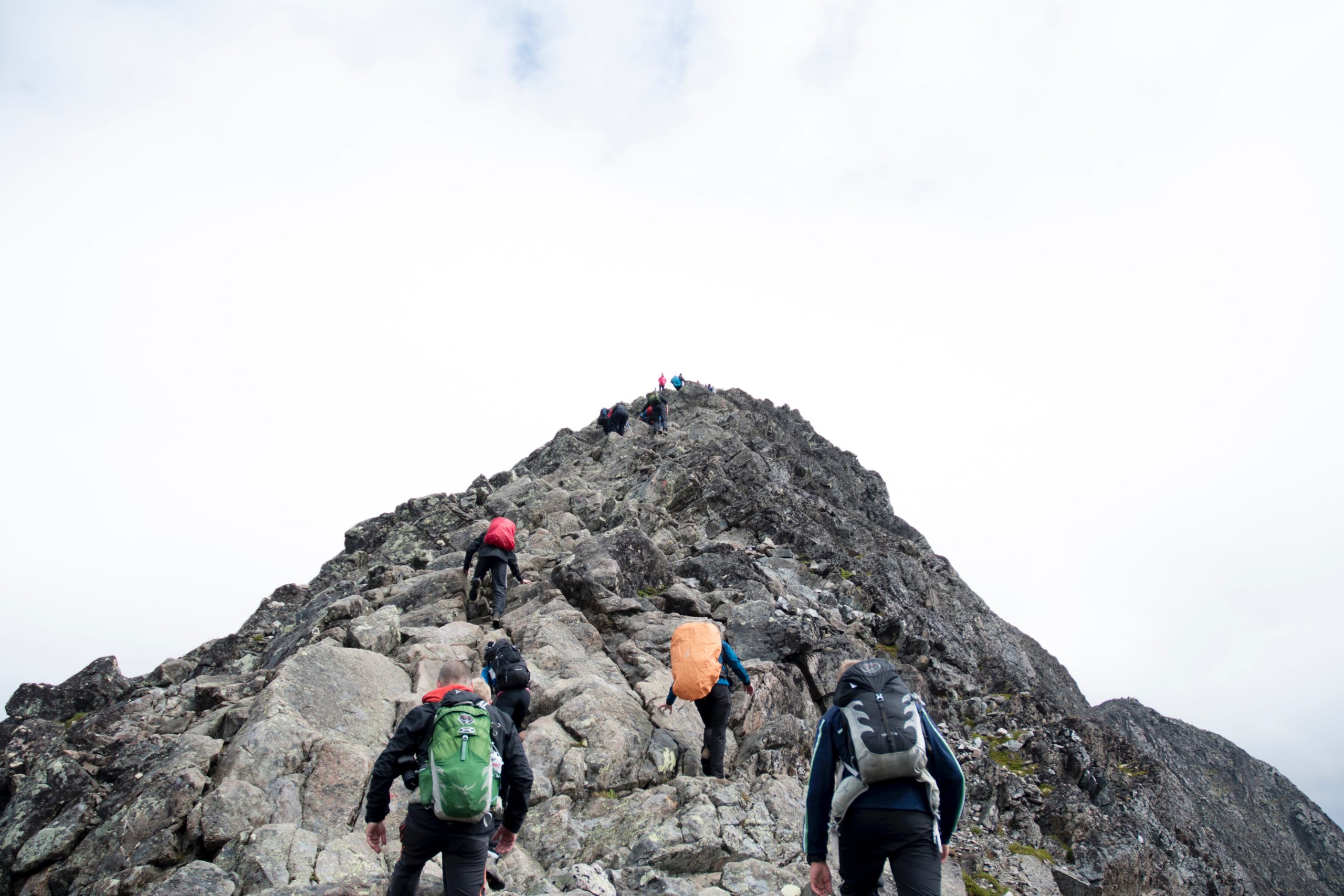 Neues Lernen ist wie Bergsteigen!
